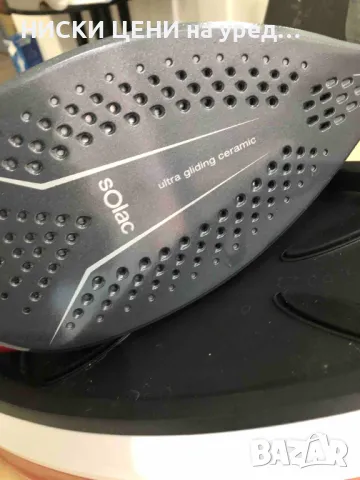 Парогенераторна ютия SOLAC Optima Center 2400W, Автоматично изключване, снимка 2 - Ютии - 48866647