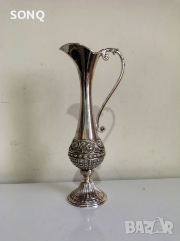 Страхотна Посребрена Ваза