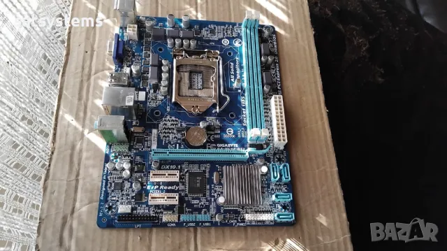 Дънна платка Gigabyte GA-H61M-DS2 Socket LGA1155, снимка 3 - Дънни платки - 48871611