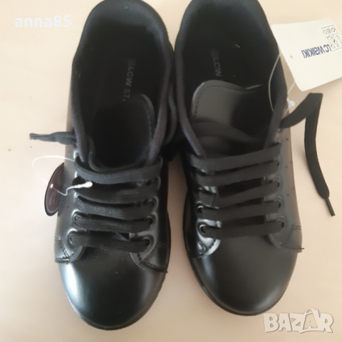 Нови черни маратонки номер 36, снимка 3 - Детски маратонки - 36483949