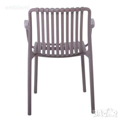 Стол трапезен градински Moda Arm Кафяв, снимка 4 - Столове - 44294923