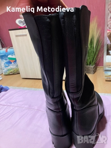 Дамски високи ботуши, снимка 2 - Дамски ботуши - 51537704