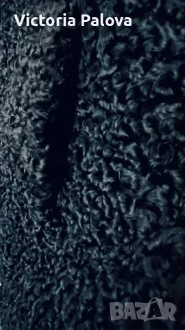 Модерен стилен зимен елек от естествен астраган, нов, снимка 10 - Елеци - 48470764