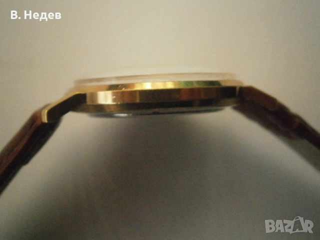 POLJOT, Au 10, cal. 2609, 17 jewels, 35мм каса, USSR, снимка 5 - Мъжки - 50122684