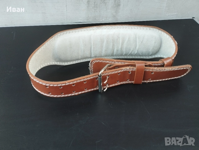 Кожен колан за вдигане на тежести , снимка 5 - Фитнес уреди - 52459558