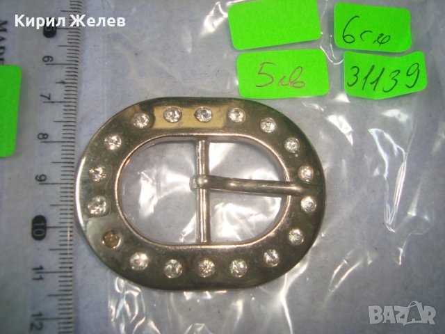 СТИЛНА СРЕБРИСТА с ИНКРУСТИРАНИ ФАСЕТИРАНИ КРИСТАЛИ МОДНА АРТ ТОКА за ДАМСКИ КОЛАН 31139, снимка 2 - Колани - 37994449