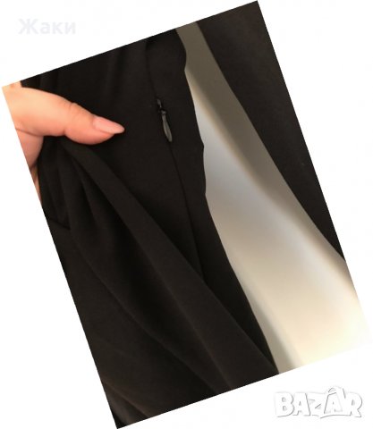 Уникална черна рокля, снимка 6 - Рокли - 31251186