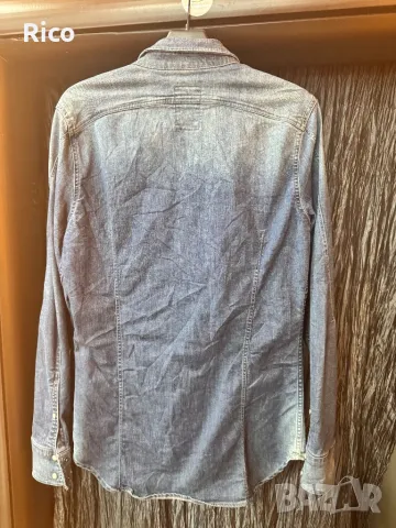 G-Star Оригинална Риза, снимка 6 - Ризи - 49748349