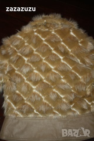 ЕСТЕСТВЕНА КОЖА и еко косъм - испанско кожено яке, снимка 5 - Якета - 30846693