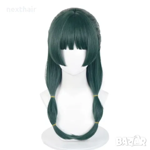 Аниме тъмно зелена перука Kusuriya no Hitorigoto - Maomao The Apothecary Diaries