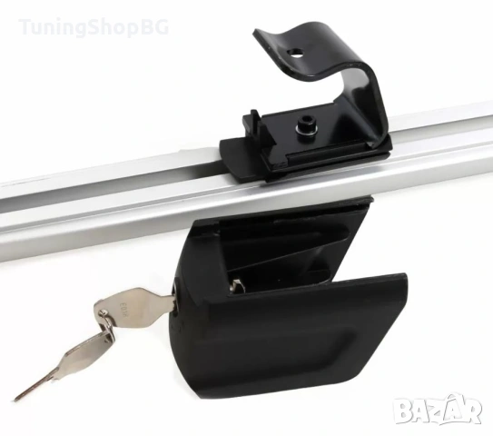 Греди напречни за багажник за кола напречни за фабрични резби на покрива, 120см, с ключ, снимка 10 - Аксесоари и консумативи - 54043272