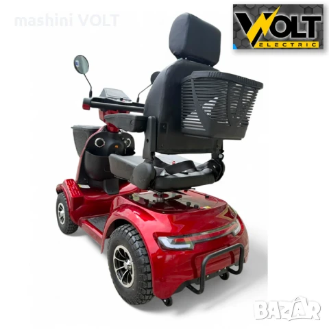 Инвалидна четириколка, електрически скутер за трудноподвижни, Volt Electric N3, снимка 2 - Инвалидни скутери - 51252876