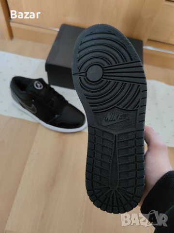 Nike Air Jordan 1 Low Carbon Black All Star размер 42 номер обувки маратонки черни кецове мъжки , снимка 10 - Маратонки - 39197684