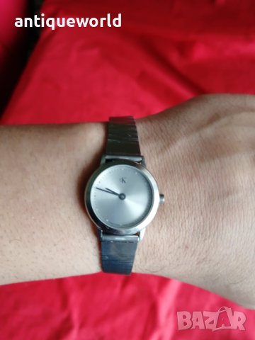 Дамски Часовник  Calvin Klein , SWISS Made, снимка 5 - Антикварни и старинни предмети - 40365216