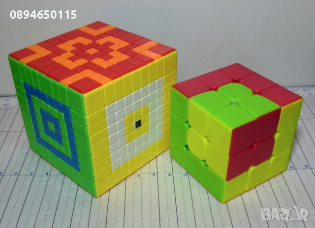 Кубче Рубик магически куб 5х5 6х6 7х7 8х8 9х9 10х10, снимка 7 - Игри и пъзели - 36491990