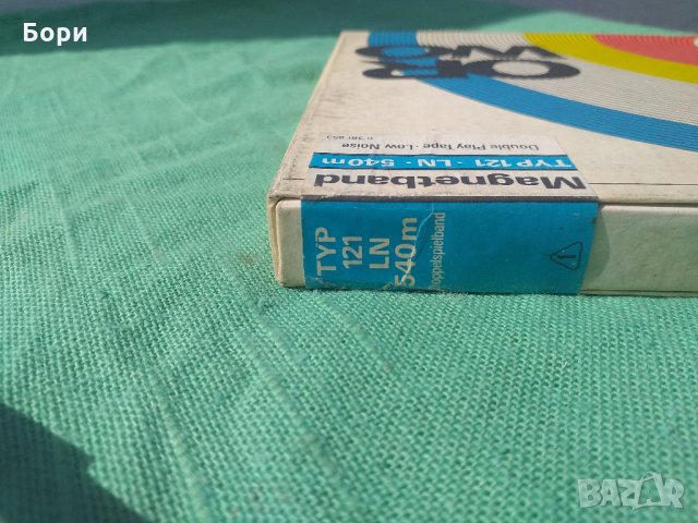 Нови ORWO магнетофонна лента, снимка 2 - Декове - 32068159