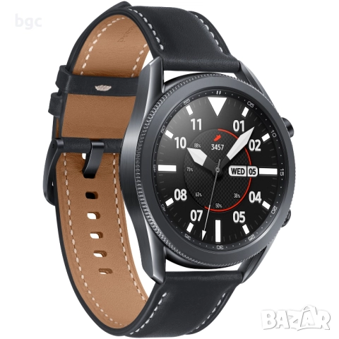Нов Смарт Часовник smartwatch Samsung Galaxy Watch3, 45 мм, Black - 24 месеца пълна гара, снимка 4 - Смарт часовници - 52047659