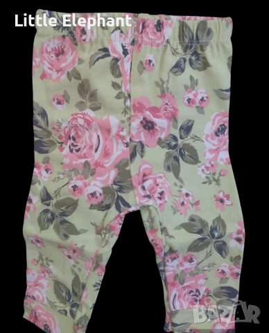 Клинче за 3-6 мес момиченце"Big little flower",розичка/ново