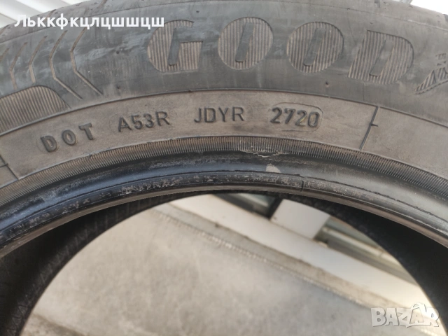 215/55/17 GOODYEAR летни , снимка 2 - Гуми и джанти - 54099860