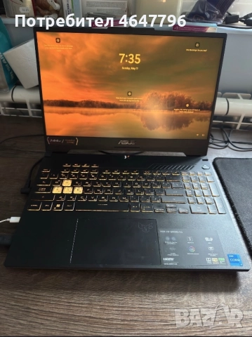 Лаптоп gaming ASUS TUF F15 