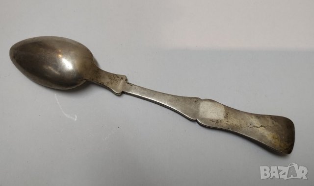 Сребърна лъжичка, снимка 4 - Антикварни и старинни предмети - 29887737