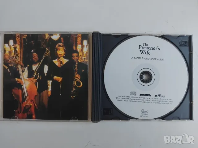 Whitney Houston – The Preacher's Wife (Original Soundtrack Album) - матричен диск музика, снимка 2 - CD дискове - 56121398
