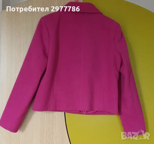 Дамско късо палто, снимка 2 - Якета - 55955962