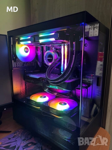 Геймърски Компютър + Монитор; Ryzen 5 5600x; 32GB RAM; RTX 3060 12GB; 1.2TB NVME