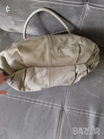 Бежова чанта Picard-естествена кожа., снимка 7 - Чанти - 49125549