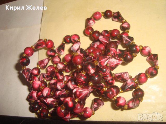 СТАР РЕТРО ГЕРДАН - КАТАЛИН и МЪНИСТА РЪЧНА АРТ ИЗРАБОТКА 27911, снимка 5 - Антикварни и старинни предмети - 37127883