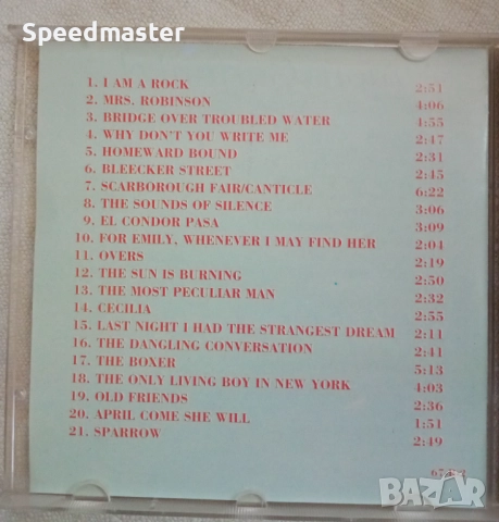 Simon and Garfunkel, снимка 3 - CD дискове - 51789227