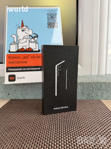НОВ❗️ SAMSUNG S25 ULTRA ❗️Лизинг от 70лв/м ❗️ Titanium black 12/256gb , снимка 3 - Samsung - 52168820
