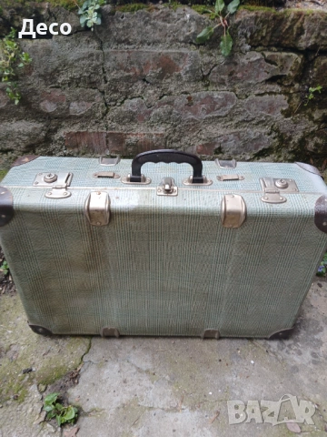 Стар куфар със обков за декорация, снимка 2 - Други ценни предмети - 54015457