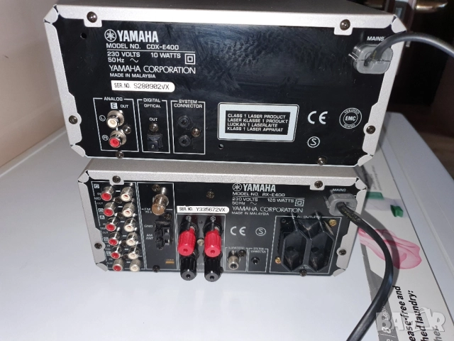 Yamaha-RX-E 400;CDX-E 400, снимка 9 - Ресийвъри, усилватели, смесителни пултове - 51627420