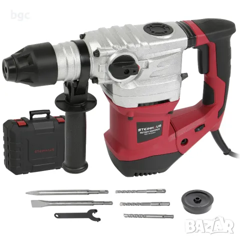 НОВ Къртач - Ударен Перфоратор Steinhaus PRO-RH1500+,SDS-Plus 24м гаранция.