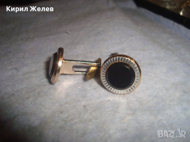 КРАСИВИ ПОЗЛАТЕНИ СТАРИ РЕТРО - ВИНТИДЖ БУТОНЕЛИ 8590, снимка 5 - Антикварни и старинни предмети - 37597734