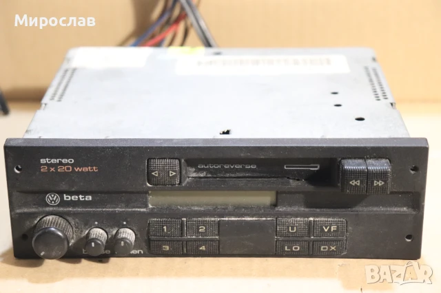 VW BETA BLAUPUNKT GRUNDIG AWTO RADIO KASETOFON , снимка 4 - Радиокасетофони, транзистори - 47773323
