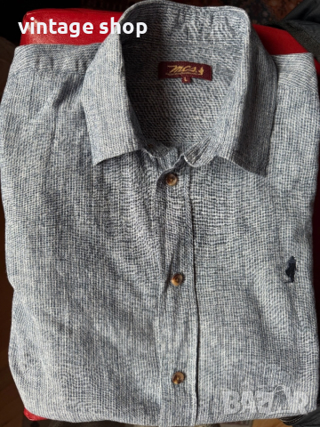 Мъжка риза MCS( Marlboro classics), снимка 7 - Ризи - 54077821