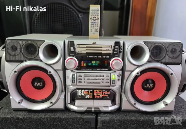 аудио система ретро стерео уредба  JVC  CA-MXJ950R