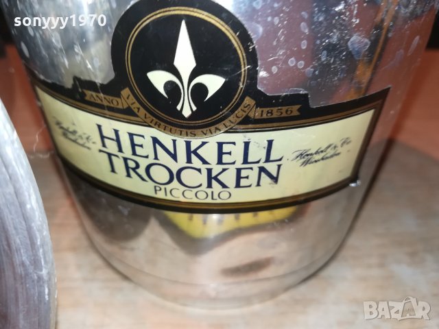 henkell trocken picoolo 14x13см внос швеция 0603211908, снимка 15 - Колекции - 32065634