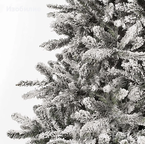 Изкуствена елха K r i n g Melbourne,  Цялата заснежена с метална стойка., снимка 8 - Декорация за дома - 52349540