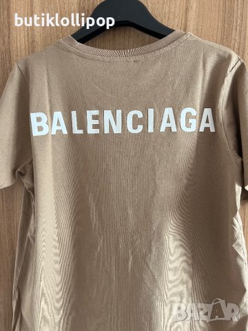 Тениска Balenciaga nude, снимка 3 - Тениски - 39967229