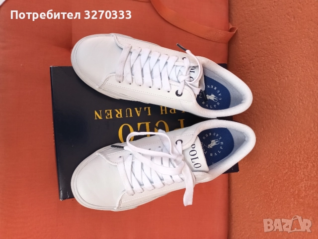Дамски сникърси Polo Ralph Lauren , снимка 6 - Маратонки - 52559741