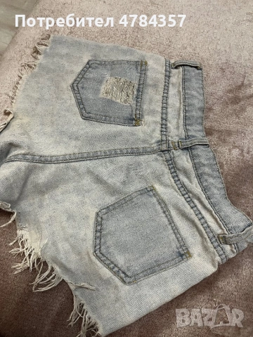 Дамски къси дънки, снимка 4 - Дънки - 54196346