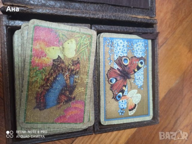 Стари карти в кутия , снимка 1