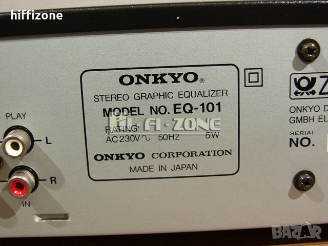  Onkyo eq-101 /1   ЕКВАЛАЙЗЕР, снимка 8 - Еквалайзери - 44398752