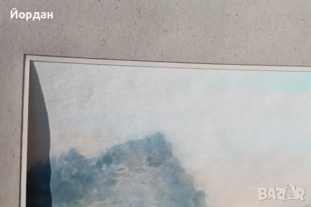 Акварел /автор-Никола Пилчев/, снимка 4 - Картини - 49131477