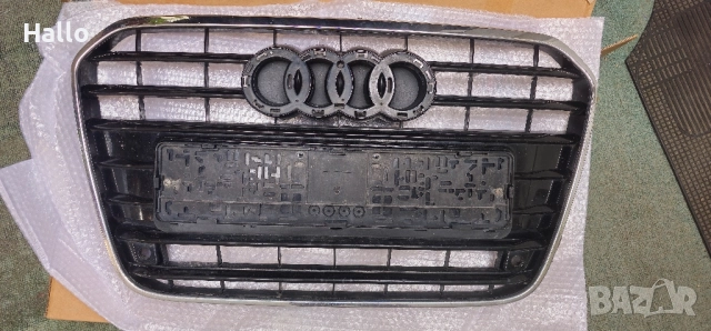 решетка за а6, 2010г.-2014г.предна оригинална, снимка 2 - Части - 51533021