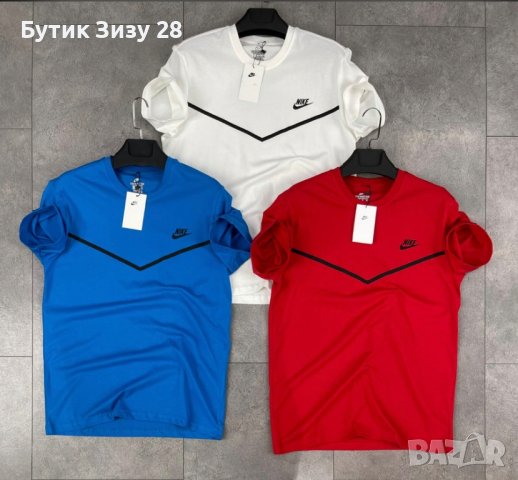 Мъжки тениски Nike Tech Fleece/ 5 цвята, снимка 2 - Тениски - 44364956