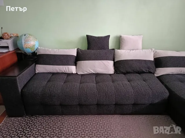 запазен ъглов диван, снимка 1